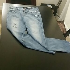 Skinny Blue Jeans